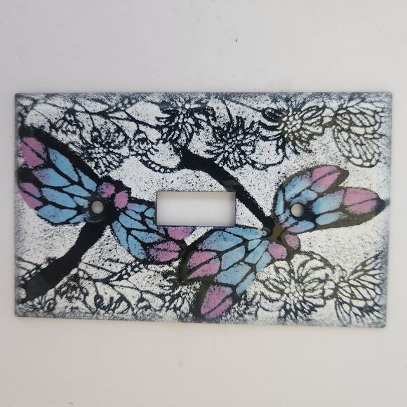 Ray Storch copper and enamel light switch covers - Picture 2 of 3